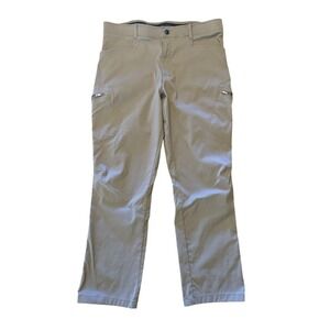 Wrangler Outdoor Performance‎ Pants 36x29.5 Men's Tan Stretch Cargo Care307